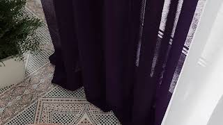 Тюль «Тонгри (фиолетовый) - 260 см» — видео о товаре