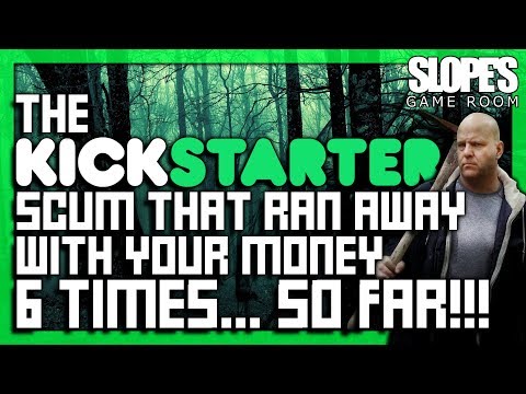 The Kickstarter Scum that ran away with your money 6 times... so far!! - SGR