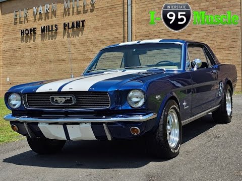 Everything you need to know about this 289 powered 1966 Ford Mustang at I-95 Muscle