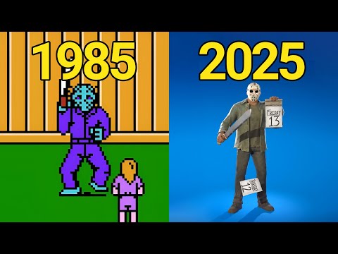 Evolution of Jason Voorhees in Games (1985-2025)