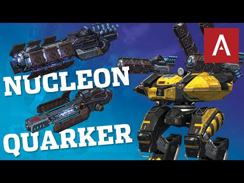 War Robots - Testing NEW Weapon “Quarker” and “Nucleon” | WR Test Server Gameplay
