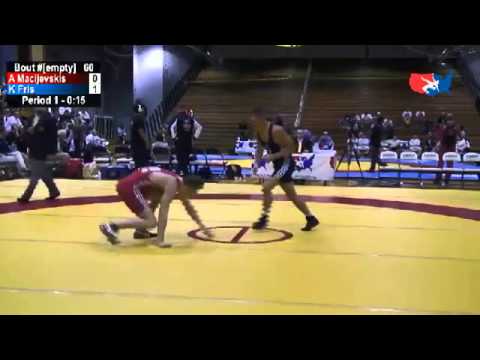 60 KG Arturas Macijevskis (LIT) vs Kristian Fris (SER)
