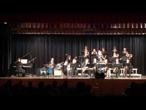 NHS Jazz Band at Secondary Jazz Concert - Song #4