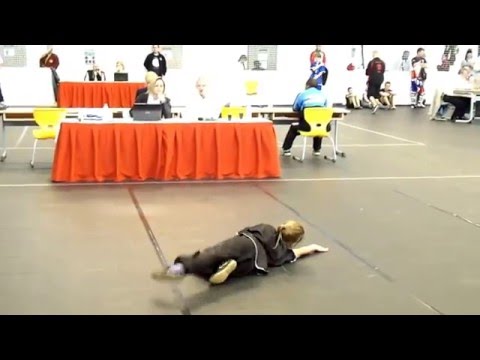 She Quan - Snake fist -Anna Jeřabková - Hungary Wushu Open 2016 - first place