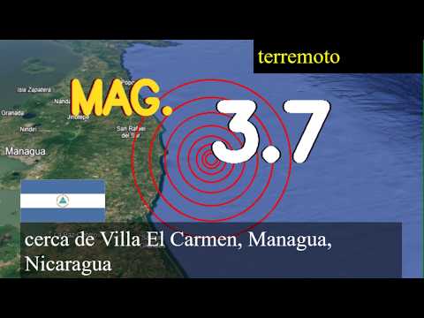 Terremoto cerca de Villa El Carmen, Managua, Nicaragua actualizaciones en vivo hoy: Terremoto de ma