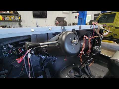 Jeep CJ5 Steering Wheel Install