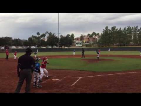 James Whitaker's First Homerun (Grand Slam)!