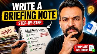 How to write a Briefing Note