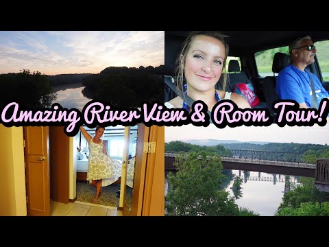 POTOMAC RIVER VIEW & ROOM TOUR AT THE BAVARIAN INN IN WEST VIRGINA!