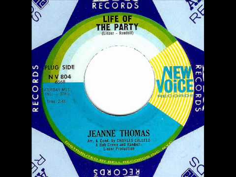 Jeanne Thomas - LIFE OF THE PARTY  (1965)