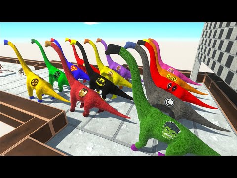 Hunting Found Champions Race Brachiosaurus Jurassic World Evolution - Animal Revolt Battle Simulator