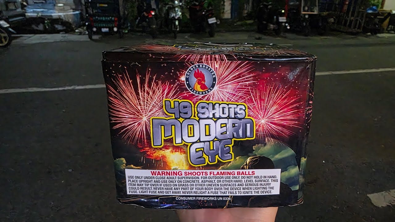 Modern Eye 49 shots by Golden Rooster Fireworks - Manila, Philippines