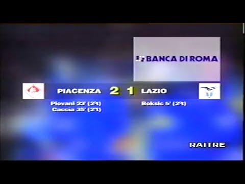 SERIE A 1995/1996: PIACENZA - LAZIO 2-1