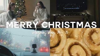 VLOGMAS DAY 24+25: christmas vlog! opening presents, family traditions