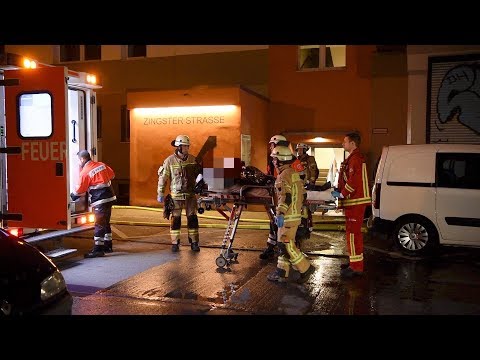 Wohnungsbrand in Hohenschönhausen