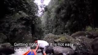 preview picture of video 'Dangerous but enjoyable approach to Pagsanjan waterfalls in the Philippines'