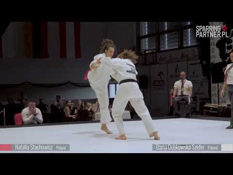 Daria Dobkowska Szefer vs Natalia Stachowicz 19th European Open Karate Championship 2022 IKO