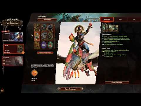 TIKTAQ'TO Selection Video | Total War Warhammer 3