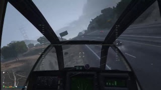 GTA5ヘリ　一人称低空飛行練習