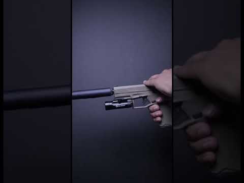 22LR Suppressed || Crazy Quiet 🤫 #22lr #silencer #suppressor #taurus #tx22