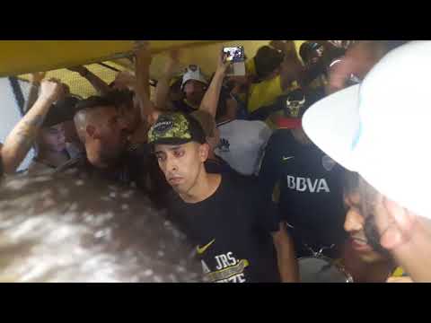 "Entrada de la Nro 12 vs newells SAF 2018" Barra: La 12 &bull; Club: Boca Juniors