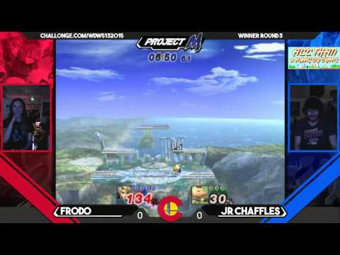 WDW - Frodo (Link) Vs. Jr. Chaffles (Olimar) LR3 - Project M