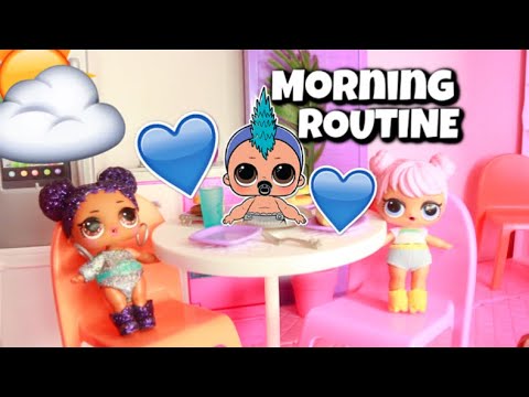 LOL Punk Boi Bullies Baby Goldie - Barbie Family School Morning Routine