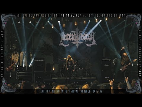 Necrowretch Live @ Kilkim Žaibu festival, Lithuania, 2025 [4k]