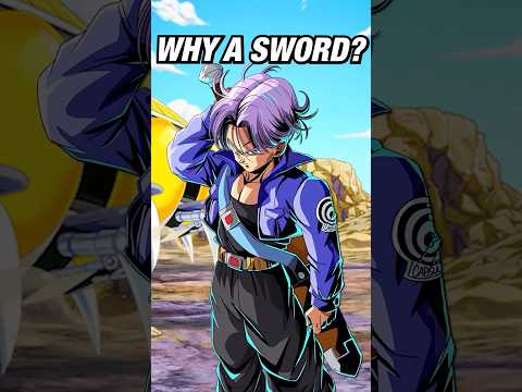 Why Does Future Trunks use a Sword?  #dragonball #dbz #goku
