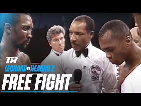 Sugar Ray Leonard vs. Thomas Hearns 2 | FREE FIGHT
