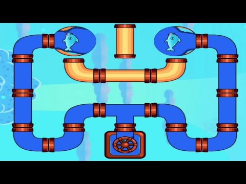 save the fish game save fish game/pull the pin/level 4890 level to 4917 level#fishdom @HAYAT GAMERZ