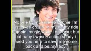 Mitchel Musso - Come back my love - Lyrics