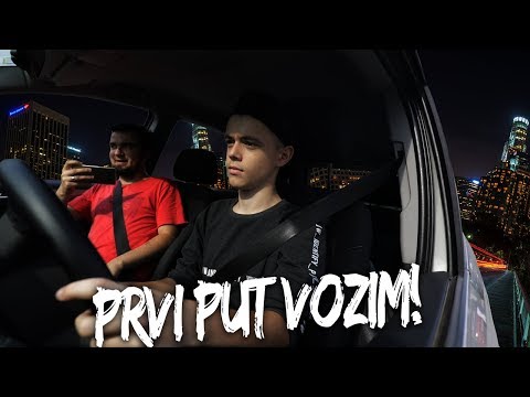 PRVI PUT VOZIM AUTO!