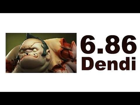 Dendi 6.86 Still Best Pudge In The World Dota 2