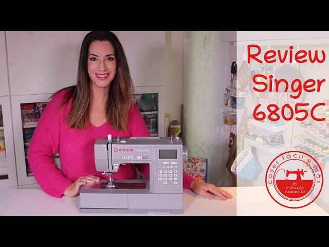 Vídeo relacionado con SINGER 6805C HEAVY DUTY ELECTRÓNICA + BOLSO REGALO