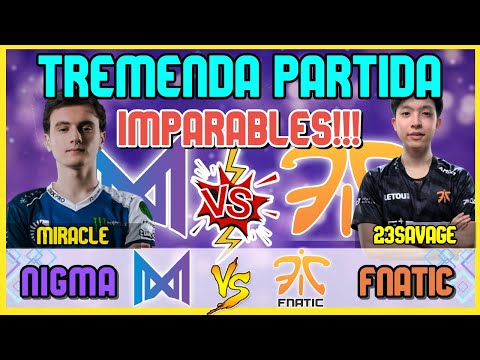 NIGMA VS FNATIC BO3 [GAME 2] DREAMLEAGUE 13 LEIPZIG MAJOR- DOTA 2