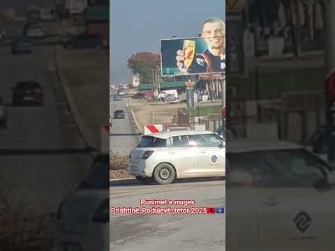 Punimet e rruges Prishtine-Podujeve, tetor 2025