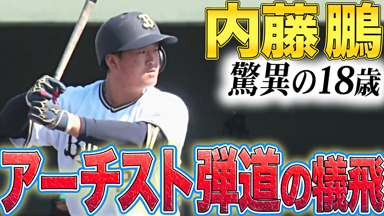 【驚異の18歳】ルーキー・内藤鵬『“アーチスト弾道“できっちり犠牲フライ』