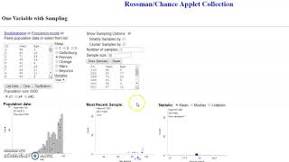 Rossman/Chance Applet