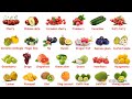 Fruit Names in English