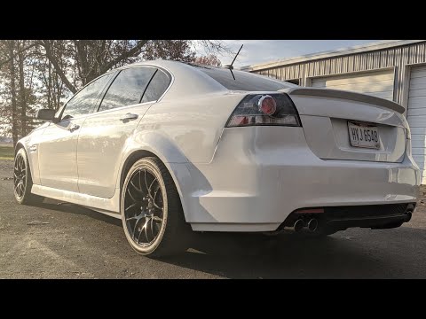 Pontiac G8 GT Longtube Header install How to