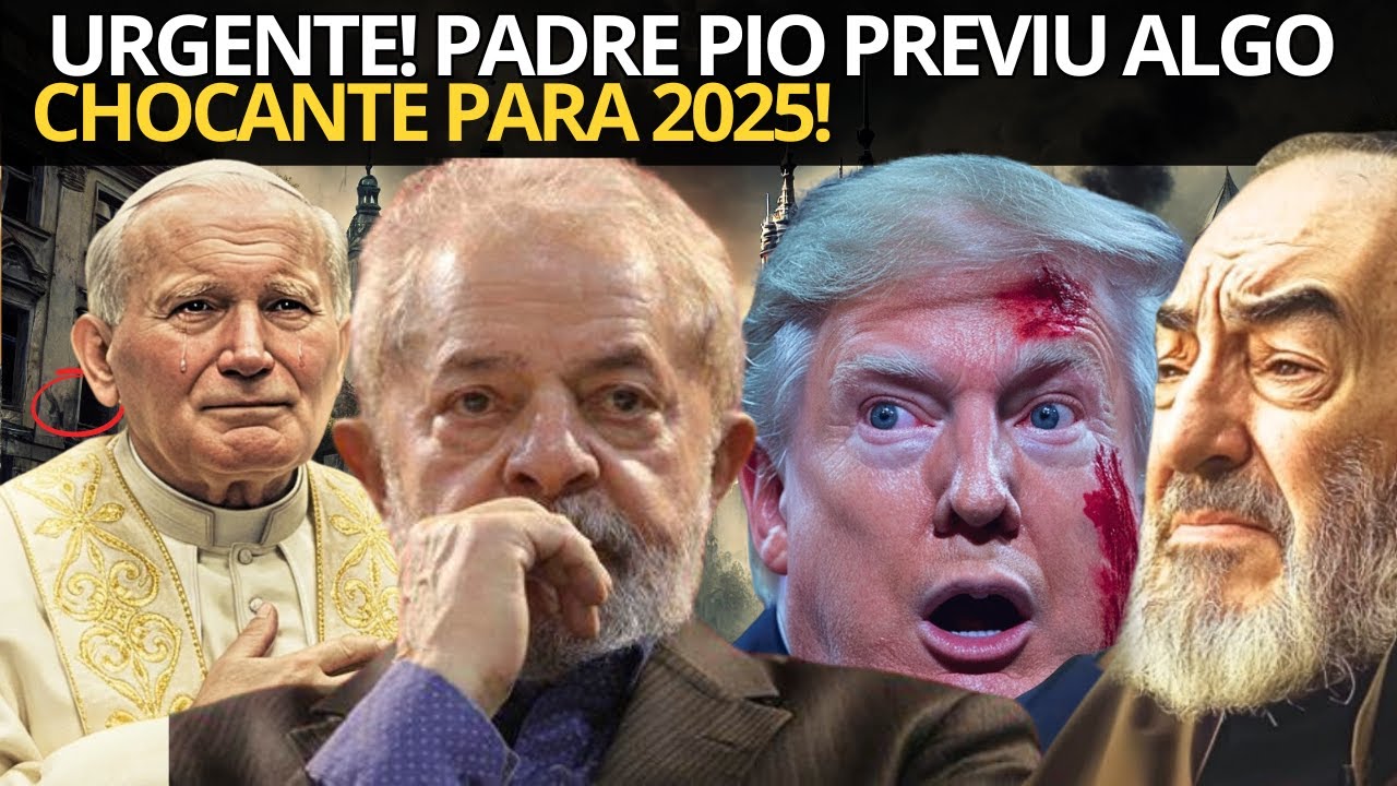 🛑 URGENTE! O GRANDE AVISO DE PADRE PIO PARA 2025! ⏳ (Prepare-se!)