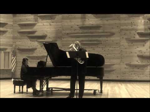 ASTOR PIAZZOLLA: Cafe 1930  Euphonium Solo - Aaron VanderWeele