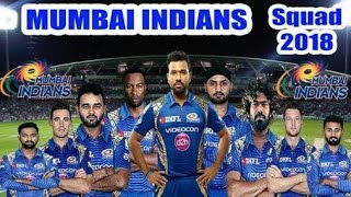 Mumbai Indian team 2018 players list