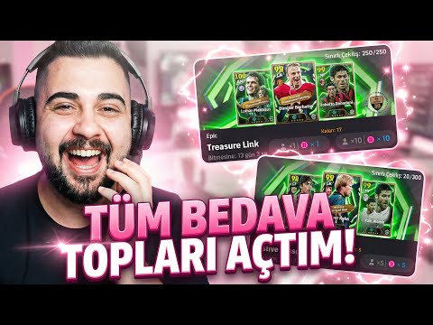 BÜTÜN BEDAVA TOP AÇMA HAKLARIMI AÇTIM! 🎁 HANGİ BEDAVA SEÇMELİ EPİK'İ SEÇTİM? GELEN EPİKLERİ DENEDİM!