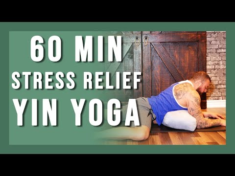 60 min Relaxing Yin Yoga for Stress Relief | Yoga for Stress & Anxiety