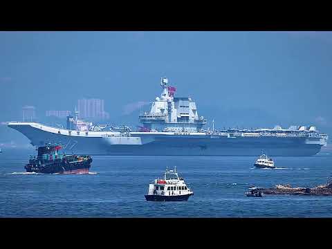 The aircraft carrier Shandong went to sea