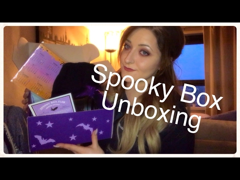 Spooky Box Club Unboxing - Urban Gothic Box