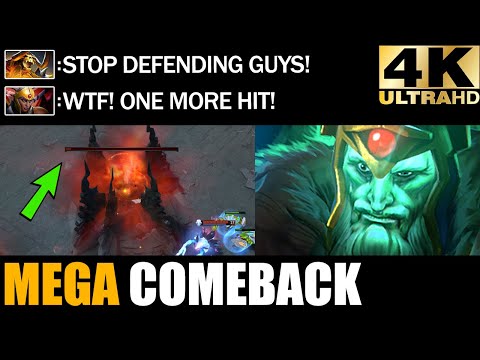 New Imba First Strike Crit Wraith King Patch 7.28 Epic Mega Creeps Comeback Dota 2 Pro Rank Gameplay