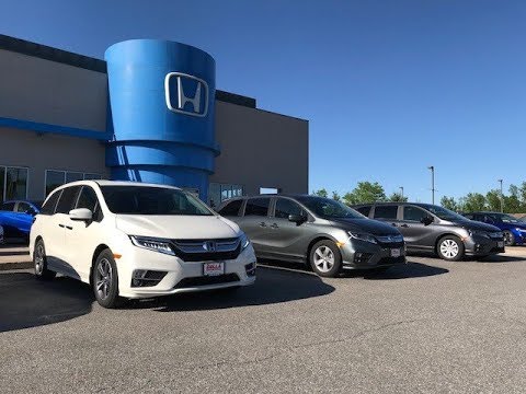 2018 Honda Odyssey LX, EX, Touring comparison